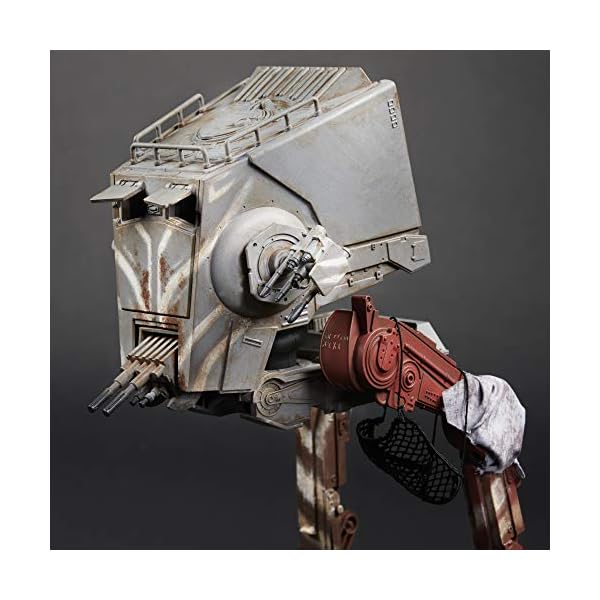 Star Wars The Vintage Collection The Mandalorian AT-ST Raider Toy Vehicle with Figure, Toys for Kids Ages 4 and Up