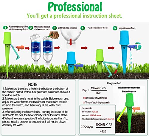5 Automatic+Vacation+Watering+Outdoor+Supporting