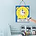 SpriteGru Magnetic Erasable Demonstration Learning Clock with Bonus Marker (24-Hour System Included)