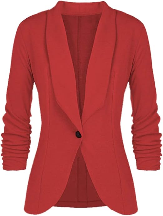 tailleur rosso elegante