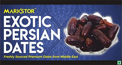 Markstor Exotic Persian Dates - 500g - Freshly Sourced Premium Dates from Middle East