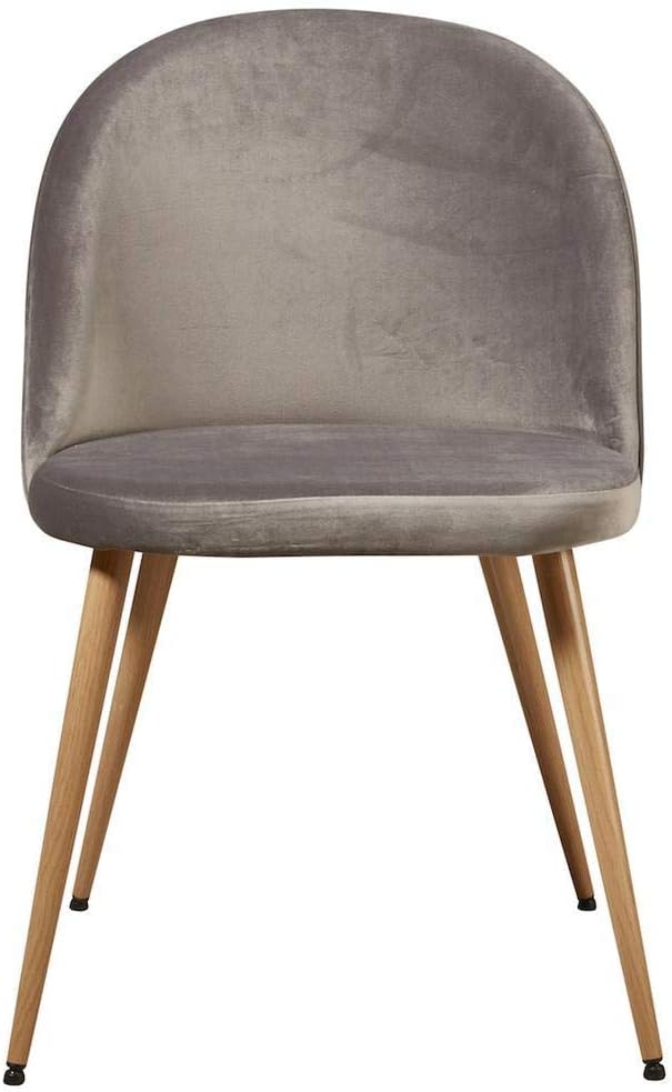 Wohnzimmerstuhl, Grau, 47 x 77 x 50 cm, 4 Stück: Amazon.de: Küche