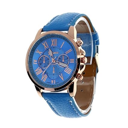 Uhren Unisex Armbanduhr Watches Leder Stainless Herren Damen Stehlen Analog Quartz Wrist Watch Luxus Uhrenarmband Exquisit Uh