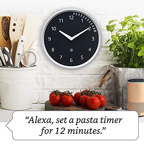 Echo Wall Clock see timers at a glance requires compatible Echo