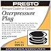 Presto 09915 Pressure Cooker & Canner Over Pressure Plug