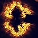 2 Pack Halloween Decoration Pumpkin String Lights, 9.8ft Total 40 LED Battery Operated 3D Halloween Light, Outdoor Decorative Lights for Patio, Garden, Gate, Yard, Halloween Christmas Decoration