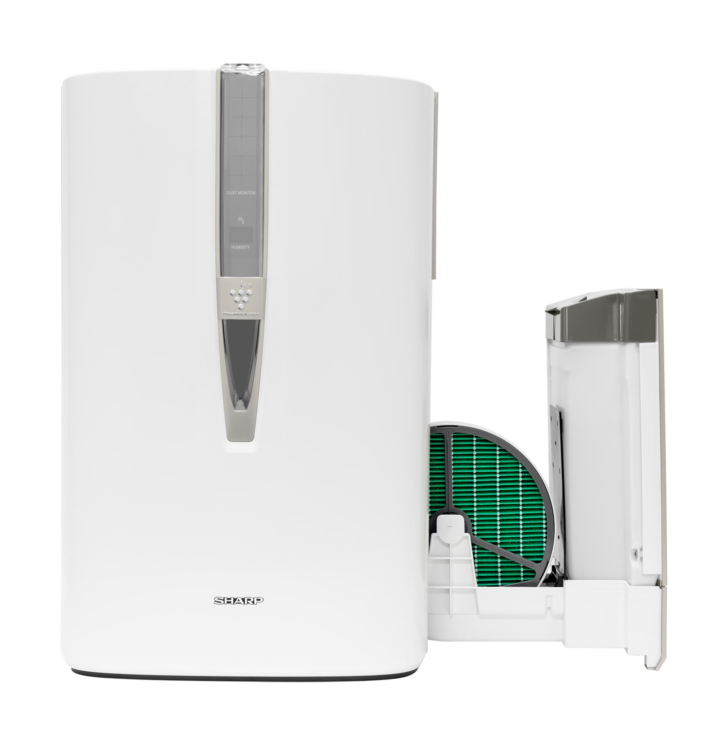 SHARP Air Purifier and Humidifier. Plasmacluster Ion Technology and Triple Filtration, including True HEPA Filter. Covers up to 1,650 sq. ft. for Large Rooms, for Dust, Smoke, and Pollen. KC860U