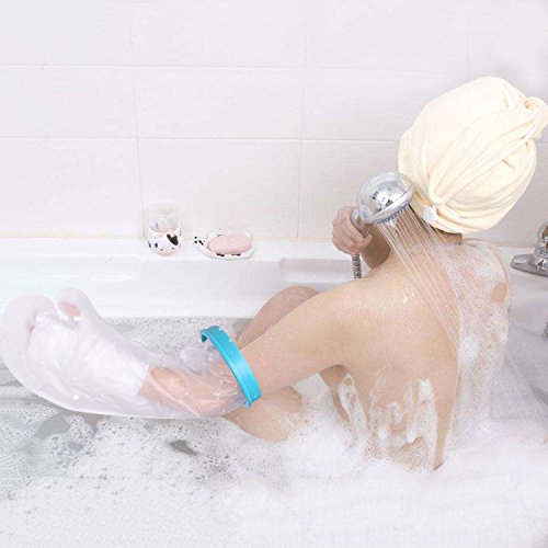 Cast Protector Arm Adult, Reusable Waterproof Bandage Protector for