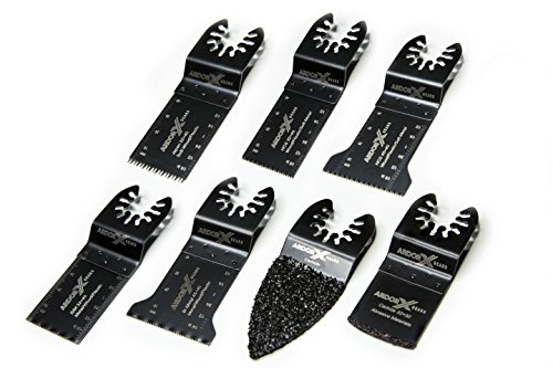 Oscillating saw blade kit by ardor x gears (19 pcs) inc…