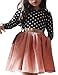 NNJXD Toddler Girl Polka Dotted Multilayer Ruffled Long Sleeve Tutu Party Dresses Size 3-4 Years Black