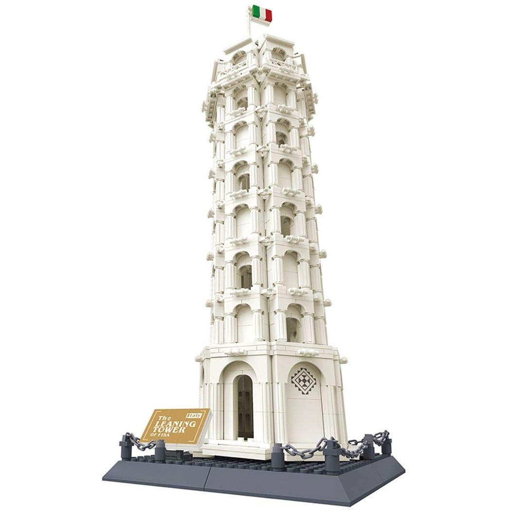 WANGE Leaning Tower of Pisa. Architecture building bricks set. โ image 1