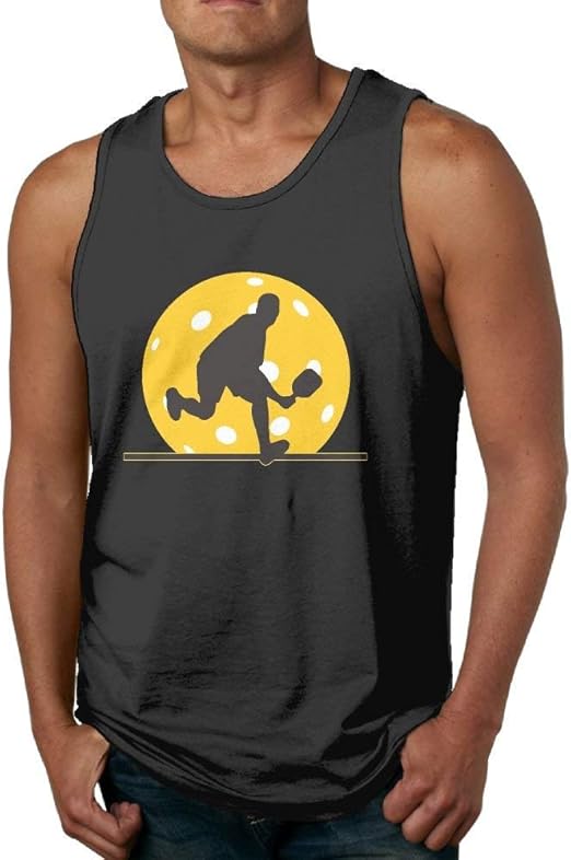 Men Play Pickleball Sleeveless Tank Tops Slim Fit TShirt Amazon.de