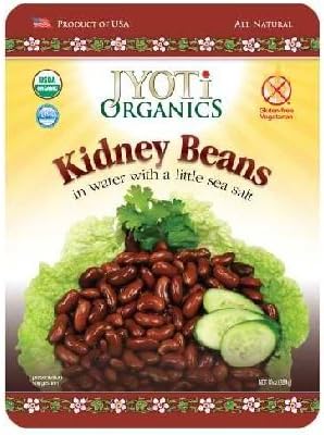Jyoti Organics Kidney Beans (6x10OZ )