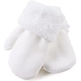 PESAAT Baby Girl Mittens Fleece Toddler Boy Mittens Warm Kids Winter Gloves Unisex Cold Weather Baby Gloves