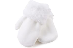 PESAAT Baby Girl Mittens Fleece Toddler Boy Mittens Warm Kids Winter Gloves Unisex Cold Weather Baby Gloves