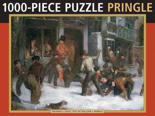 Jigsaw Puzzle: Snowball Fight by Pringle: 1000-Piece Jigsaw Of Snowball Fight, 1851 By William J. Pringle