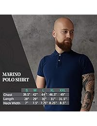 Mio Marino Golf Polo Camisas para Hombre - Regular-fit Quick-Dry Mens Athletic Camisas