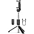 Yoozon Selfie Stick Tripod Bluetooth, Extendable Phone Tripod Selfie Stick with Wireless Remote Shutter for iPhone Xs MAX/XR/XS/X/8/8P/7/7P/6s/6, Galaxy S9/S8/S7/S6/Note 9/8, Huawei and More