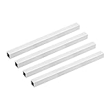 uxcell 6063 Aluminum Square Tube, 20mmx20mmx0.8mm
