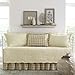 Stone Cottage Trellis Collection 5-Piece Daybed Set, Ivory