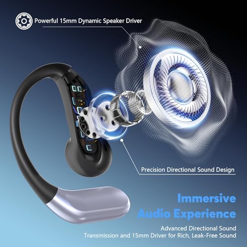 4-in-1 Latest AI Bluetooth Translation Earbuds, Real-time Translator of 164 languages; No subscription required; Powerful Bass & Full-Range Frequency Response, Premium Audio with Innovative Technology