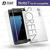 D&P Samsung Galaxy Note 7 3D Curve Fit Tempered Glass Screen Protector,Perfect Fit / Anti-Fingerprint / High-Transparency / Can't Fit All the Cases / Anti-Bubbles / Anti-Scratch[1+1 pack][Black Onyx]