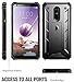 LG Stylo 4 Case, LG Stylo 4 Plus Case, Poetic Revolution [360 Degree Protection][Kick-Stand][Built-in-Screen Protector] Full-Body Rugged Heavy Duty Case for LG Stylo 4 Plus/LG Stylo 4 - Black