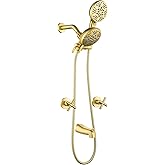 3 Handle Shower Faucet Set With Tub Spout Bathtub Shower Faucet Cobo - View #6