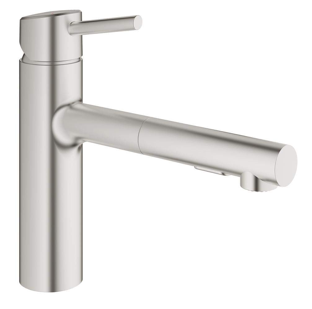 GROHE Concetto New Single-Lever Sink Mixer 1/2" Supersteel 30273DC1