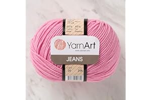 YARN ART 55% Cotton 45% Acrylic YarnArt Jeans Sport Yarn 1 Skein/Ball 50 gr 174 yds (20)