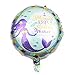 KREATWOW 37 Pack Mermaid Balloons Birthday Party Supplies Mermaid Mylar Balloons for Birthday Baby Shower
