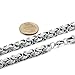Jstyle Stainless Steel Male Chain Necklace Mens Bracelet Jewelry Set, 8mm Wide, 8.5 Inch Bracelet