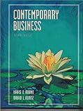 Contemporary Business, Boone, Louis E., 003010274X