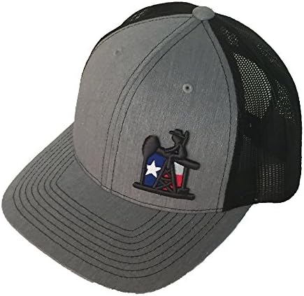 Cowboy The Texan, Trucker Style Snapback Hat, OSHA Grey