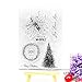 Hestio Christmas Tree Series Silicone Stamp Seal DIY Scrapbooking Album Paper Cards