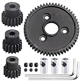RC Metal Steel 54T 32P Spur Gear with 15T/17T/19T