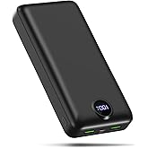 Power Bank Fast Charging 50000mAh 22.5W Portable Charger USB C Quick Charge with 3 Outputs & 2 Inputs LED Display Huge Capaci