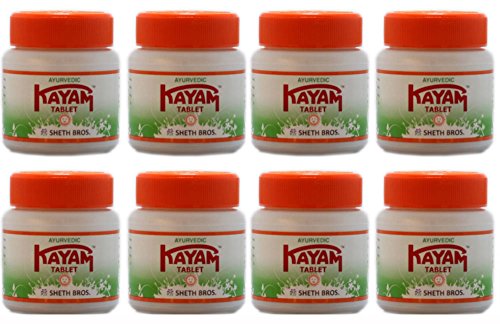 Pack of 8 - Ayurvedic Kayam Tablet - 30 Tablets