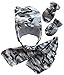 N'Ice Caps Little Boys and Baby Sherpa Lined Micro Fleece Pilot Hat Mitten Set (6 - 18 Months, Camo Hat/Scarf/Mitten - Infant)