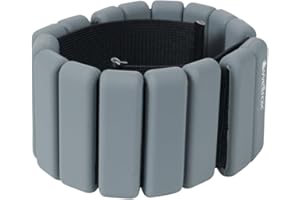 WELLROX Weighted Bangles, Ankle Weights, Wrist Weights, Ankle Weights Women, Arm Weights, Ankle Weights Men, Leg Weights for Women, Ankle and Wrist Weights for Women, Set of 2 (1lb Each)