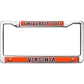 University of Virginia School Logo Full Size Standard License Plate Metal Frame