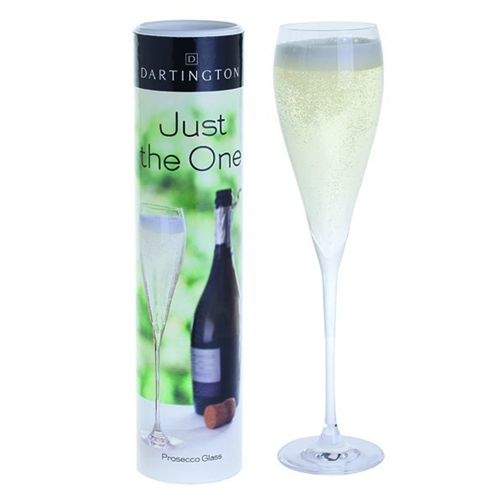 Dartington Crystal ST3180/2 - Just The One - Crystal Prosecco Glass, 8 x 8 x 23 cm, 345 ml