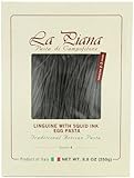 La Piana Pasta Di Campofilone Squid Ink Linguine, 8.8 oz., (Pack of 2)