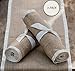 3 X Pack Burlap Table Runner - Natural Burlap Fabric Runner, Soft Ribbon Edging - 12 X 108 inch - Textured Jute Table Runners to Inspire a Rustic Relaxed Elegance for Dining, Farmhouse, Wedding