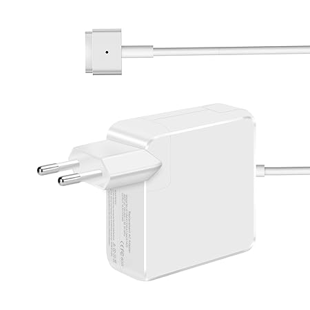 PaxLux Kompatible mit MacBook Pro Ladegerät,Ersatz 60W MagSafe 2 T Stecker Power Adapter (Netzteil) für MacBook Pro 13 Zoll R