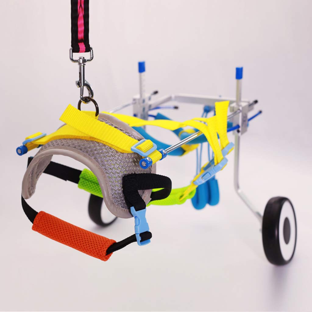 B Blesiya Hunderollstuhl Hund Rollstuhl Rollwagen F uuml r Behinderte