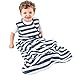 Ecolino Organic Cotton Baby Sleep Sack - 2-Way Zipper Baby Wearable Blanket - Toddler Sleeping Bag Sack - 18-36 Months - Deep Blue
