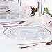 IOOOOO Elegant Lace Dinnerware Set Service for 20 People Includes : 20 Dinner Plates 10.25