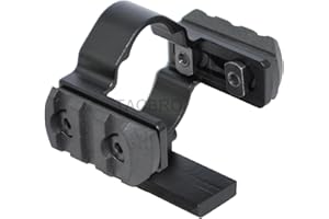 TACBRO TB Accessories - Anodized Aluminum Band Bottom Rail for 10/22 1022 with Complimentary 2 Pcs Polymer Rails