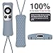 Sahiyeah Case Compatible for Apple TV Remote Case Light Weight Anti Slip Waterproof Shockproof Silicone Protective Case Cover for Apple TV 2 3 Remote Controller,Gray